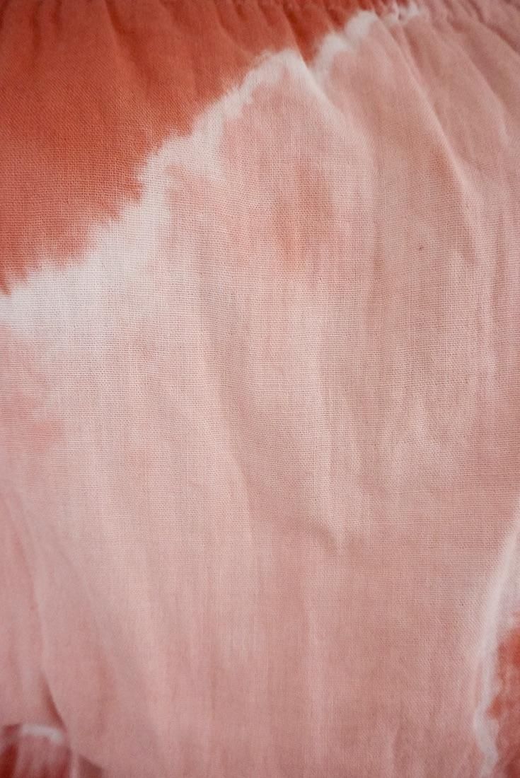 W-gauze Bare in one  Beni x Salmon