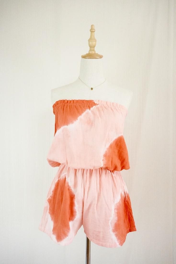 W-gauze Bare in one  Beni x Salmon
