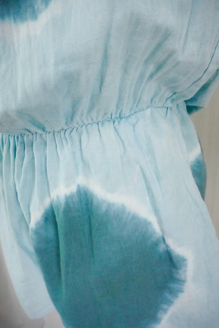 W-gauze Bare in one Deepgreen x Ice mint