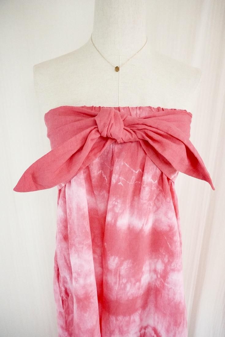 French Linen Ribbon All in one Pink!Pink!Pink! 