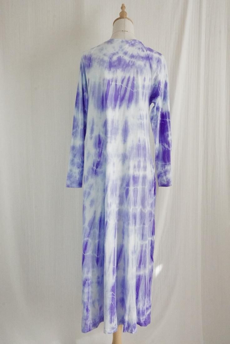Cotton Long Sleeve OP  Hydrangea 