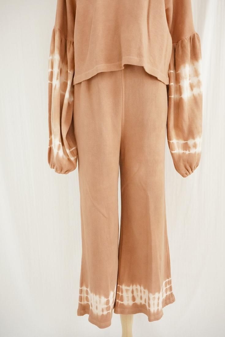 Soft cotton Relax pants Terracotta