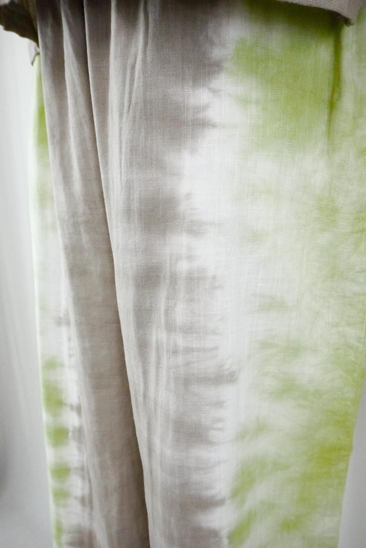 W gauze Relax Pants Graige x Olive 
