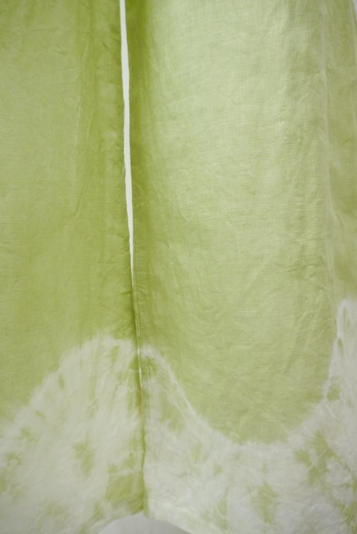 Frenh Linen Relax Pants Olive