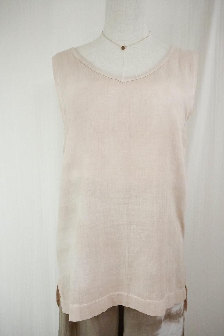 W gauze 2Way Big tank Sandybeach