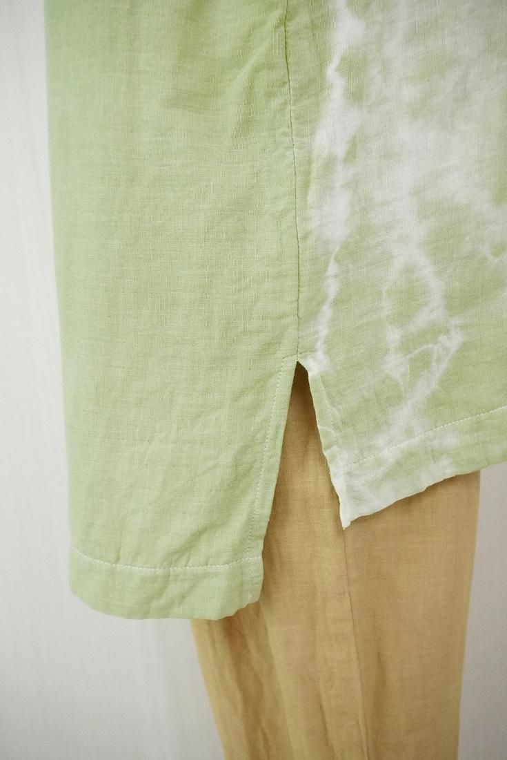 W gauze 2Way Big tank Olive