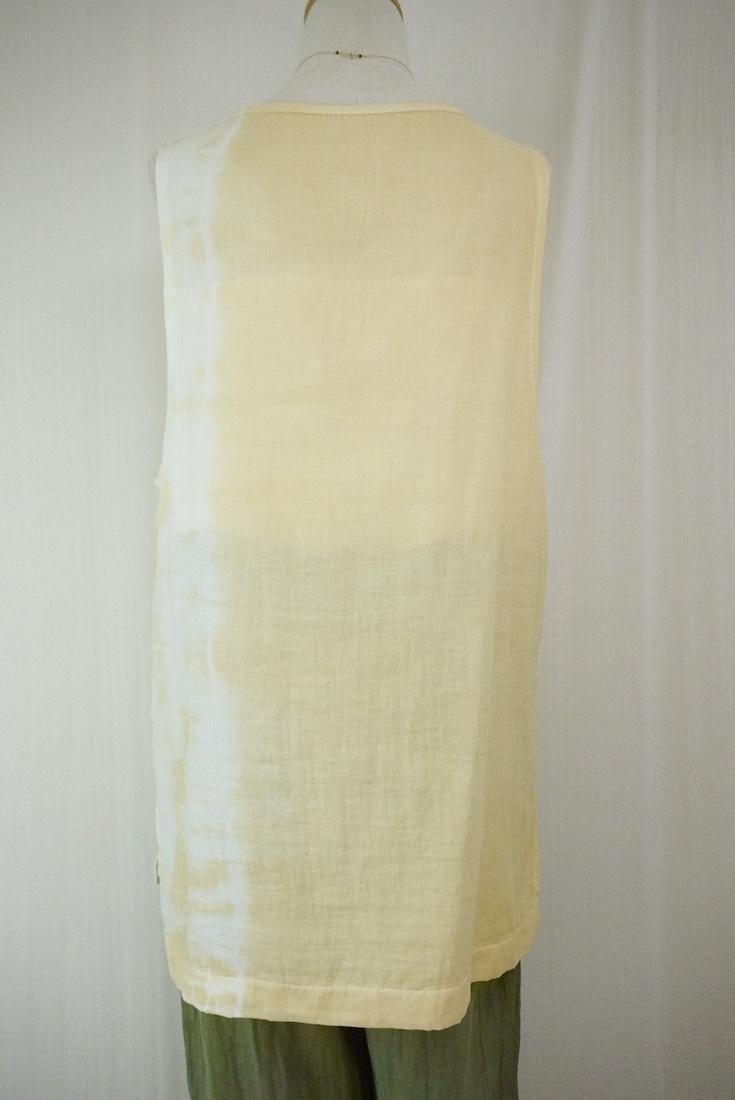 W gauze 2Way Big tank Custard