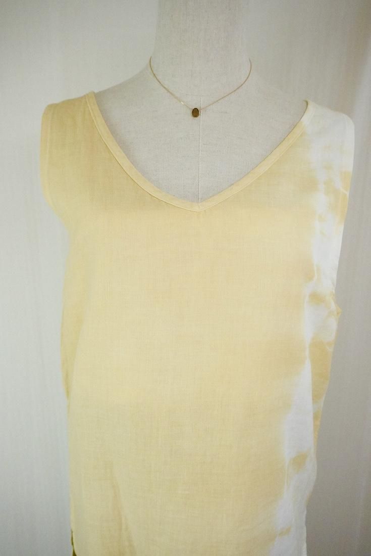 W gauze 2Way Big tank Custard