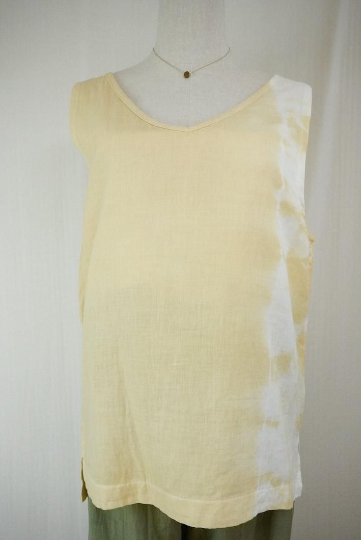 W gauze 2Way Big tank Custard