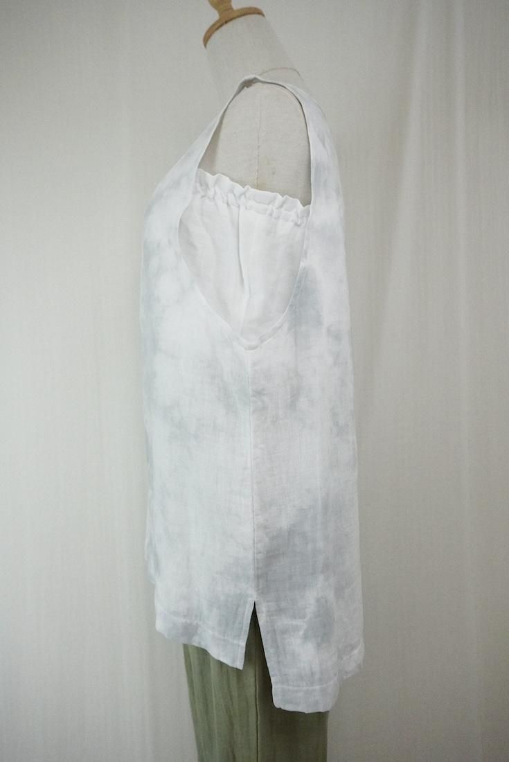 W gauze 2Way Big tank Lightgray