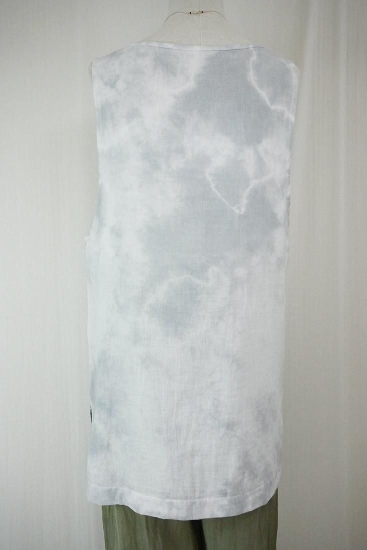 W gauze 2Way Big tank Lightgray