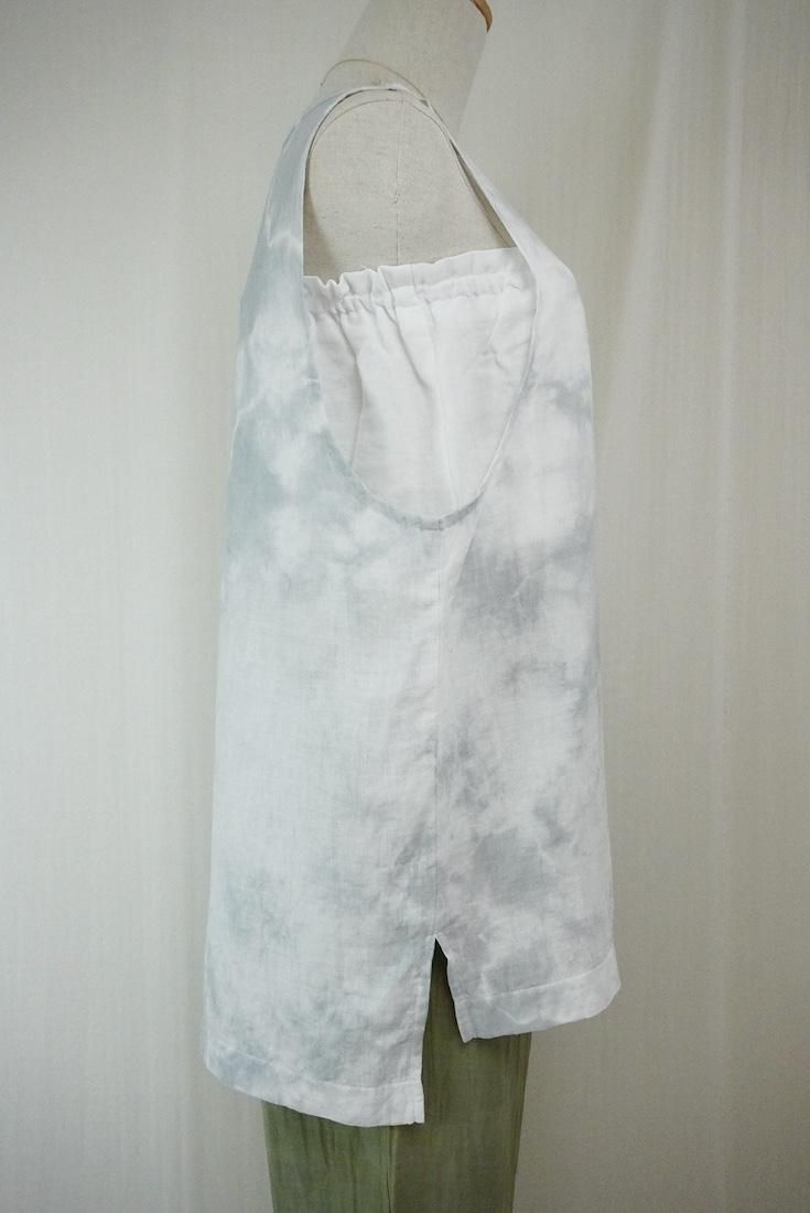 W gauze 2Way Big tank Lightgray
