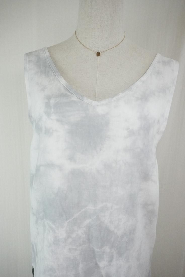 W gauze 2Way Big tank Lightgray