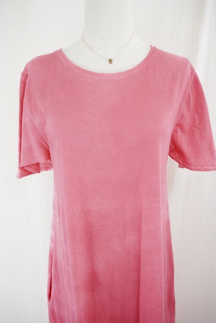 Cotton  Flare Long OP  Pink!Pink!Pink! 