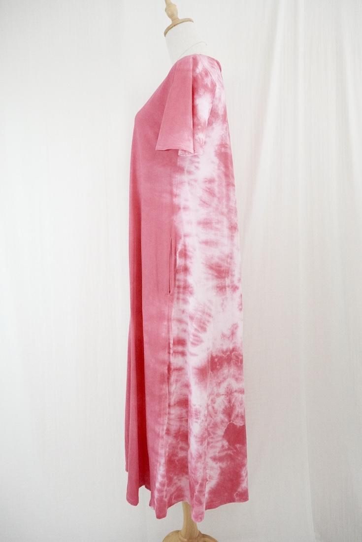 Cotton  Flare Long OP  Pink!Pink!Pink! 