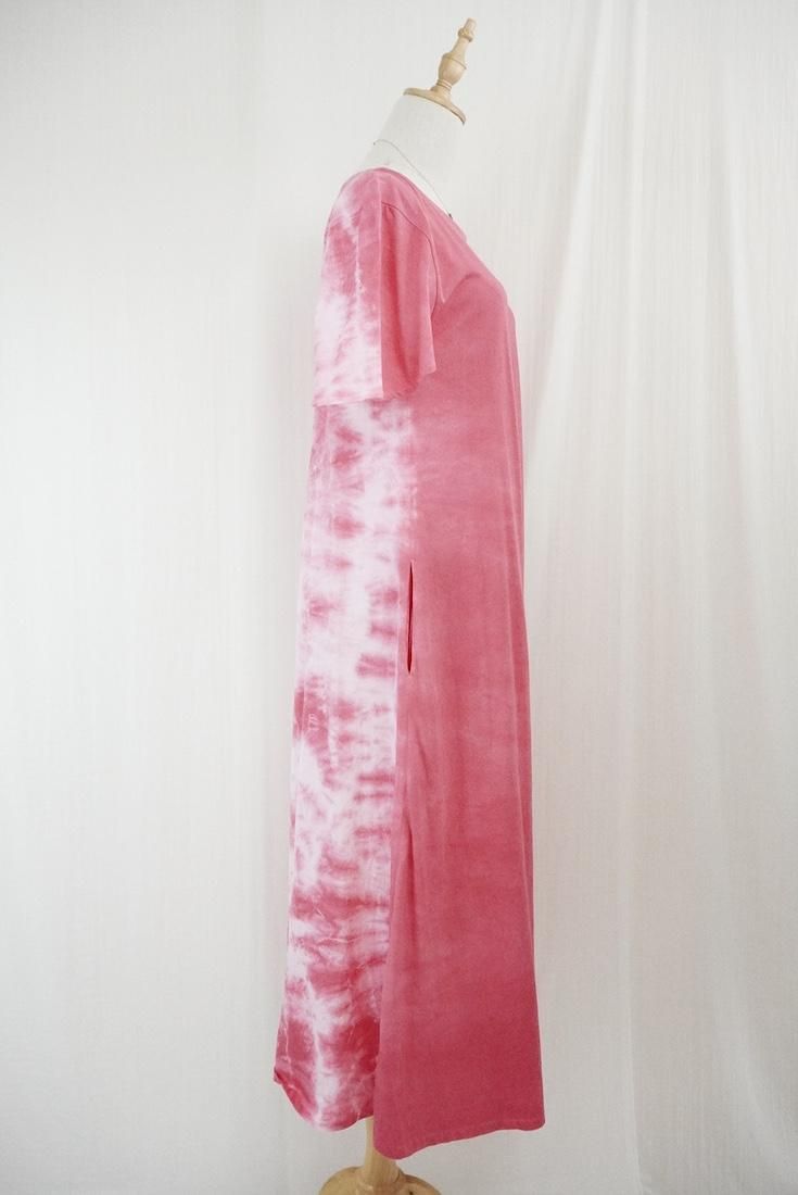 Cotton  Flare Long OP  Pink!Pink!Pink! 