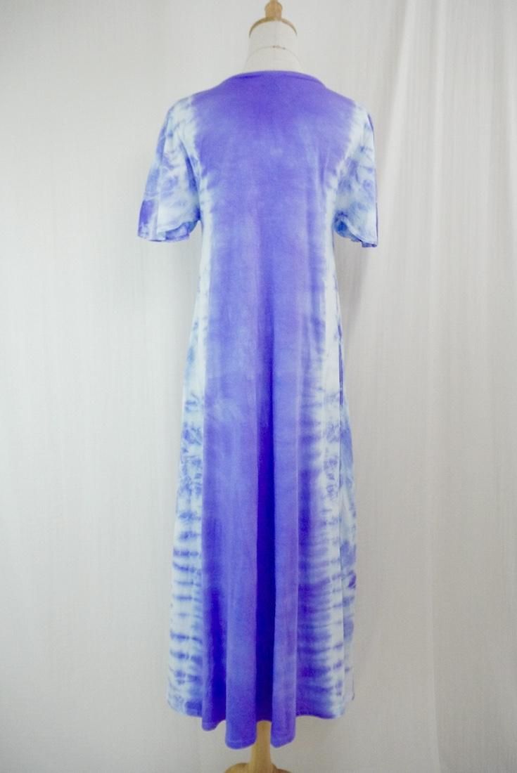 Cotton  Flare Long OP  Hydrengea 