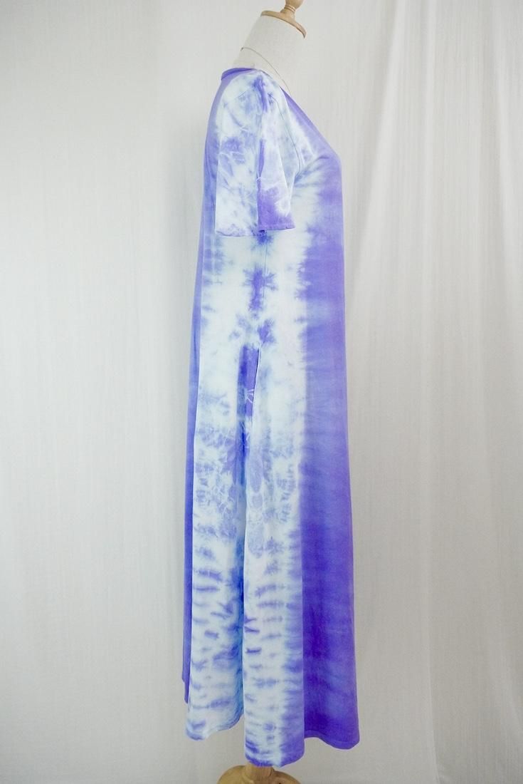 Cotton  Flare Long OP  Hydrengea 