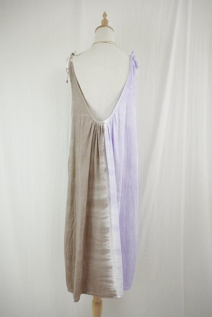 W-gauze Ribbon camisole op 