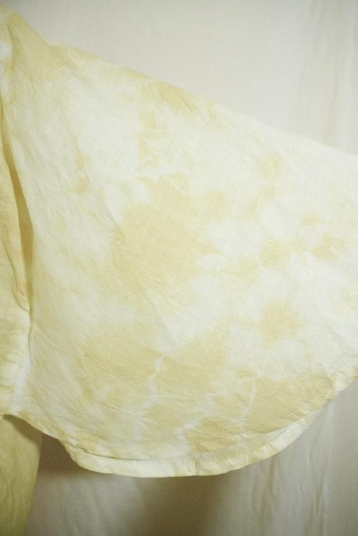 French Linen Flare Cardigan Custard