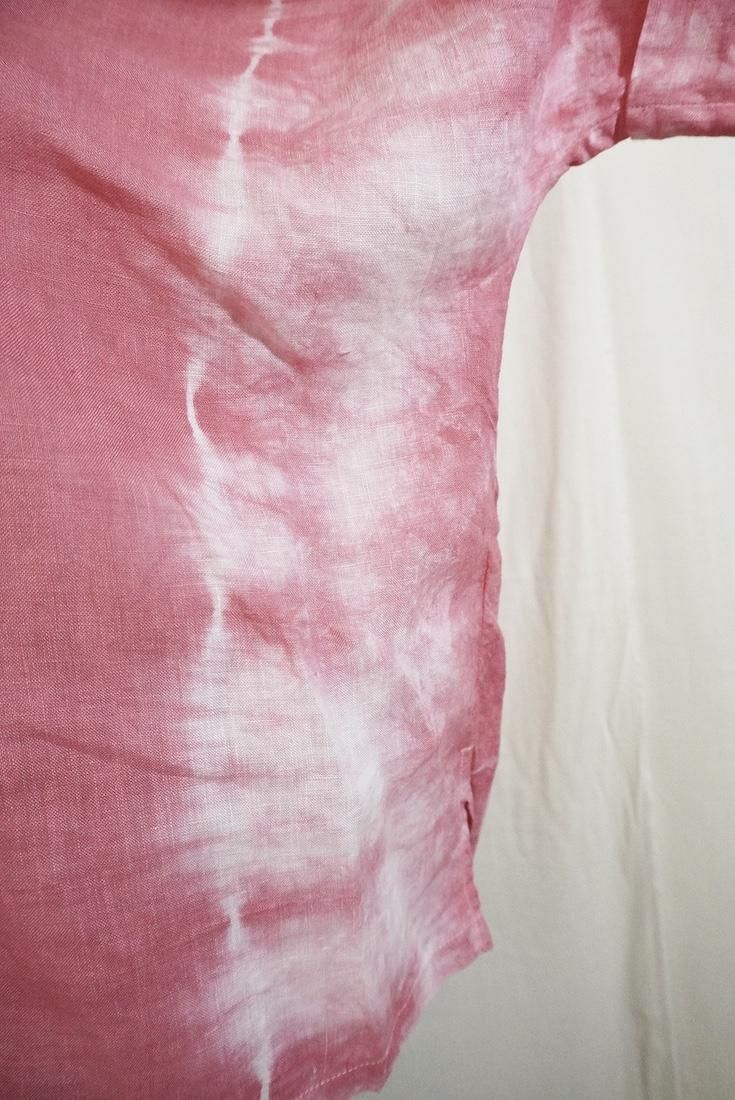 French Linen Relax Top Pink!Pink!Pink! 