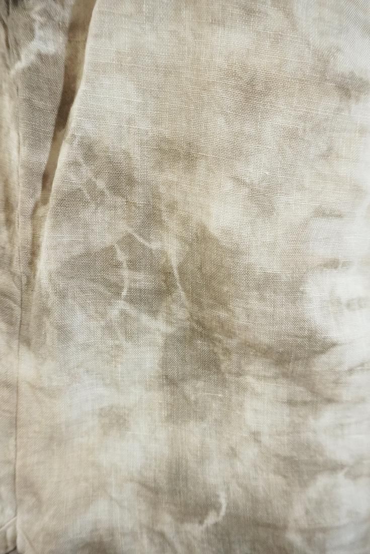 French Linen Back Open Tank Sandybeach x Greige