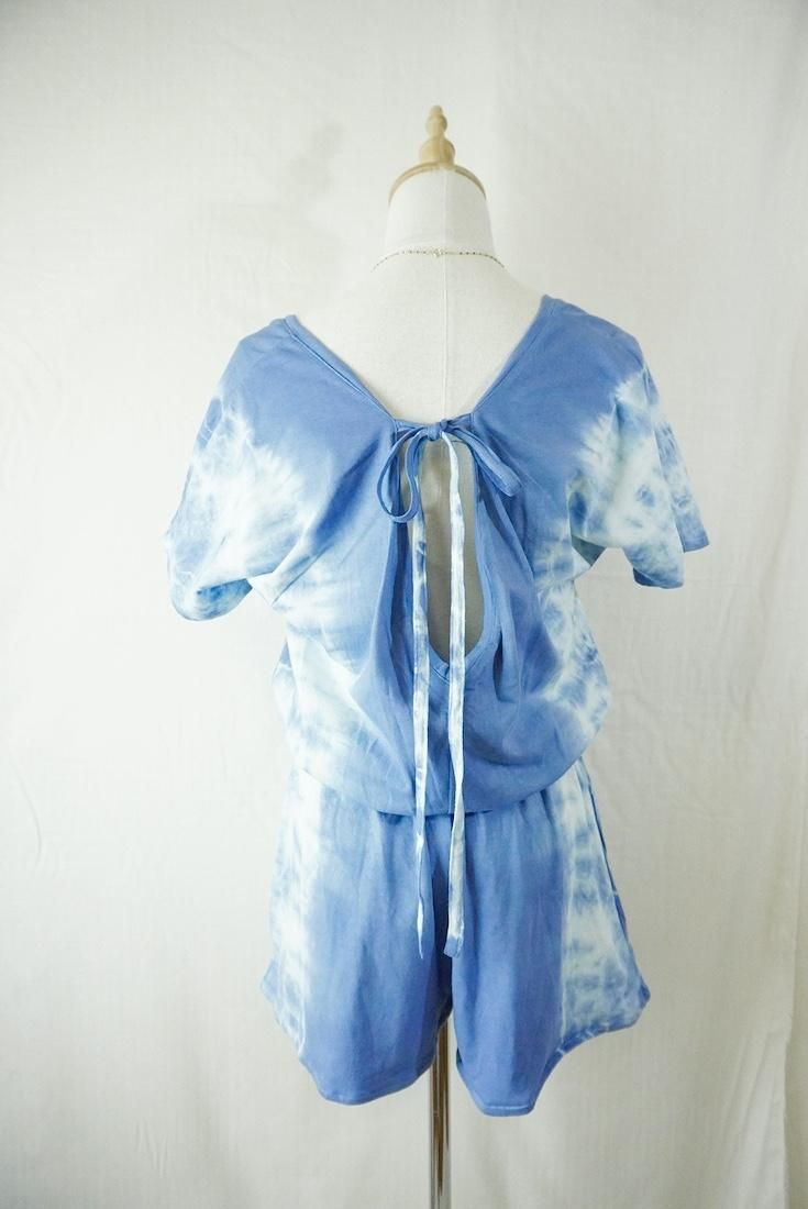Cotton Tee in one DeepBlue