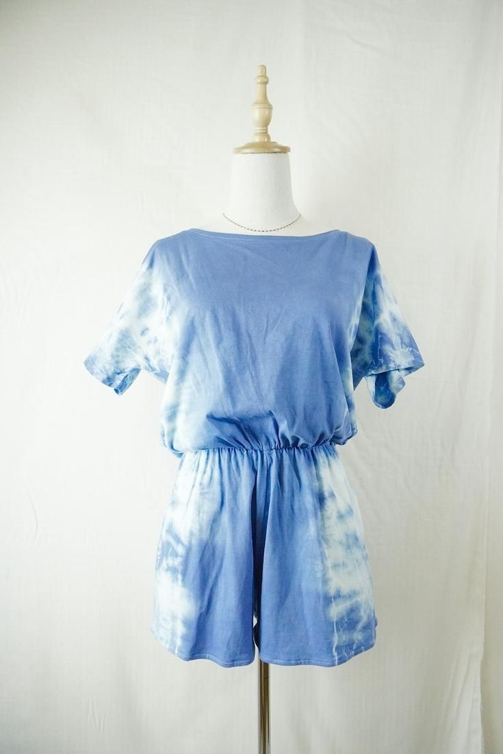 Cotton Tee in one DeepBlue