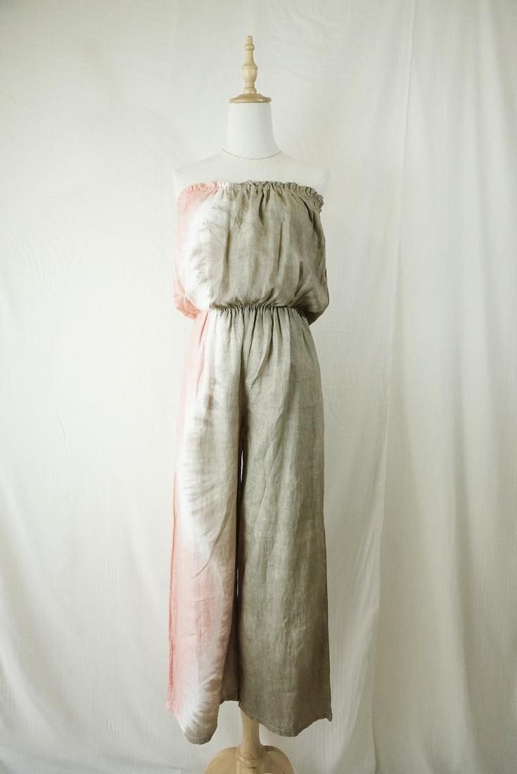 French Linen Bare top all in one