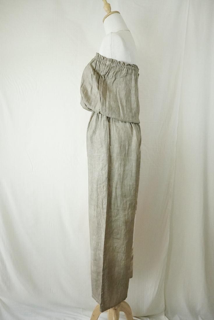 French Linen Bare top all in one