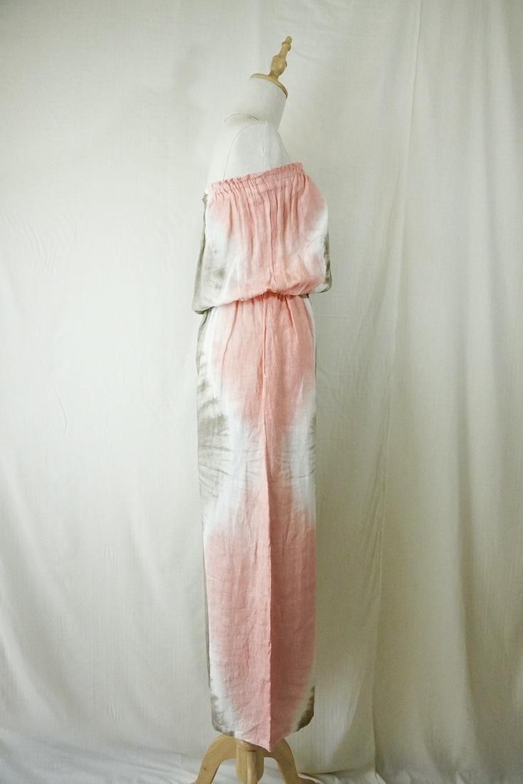 French Linen Bare top all in one