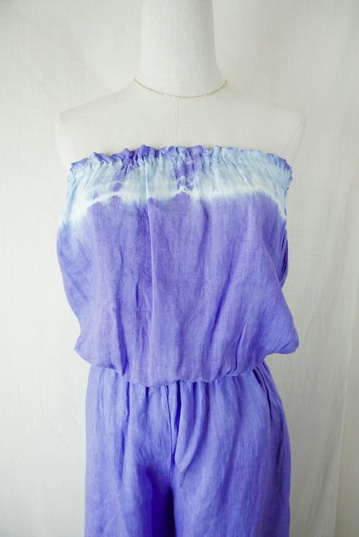 French Linen Bare top all in one