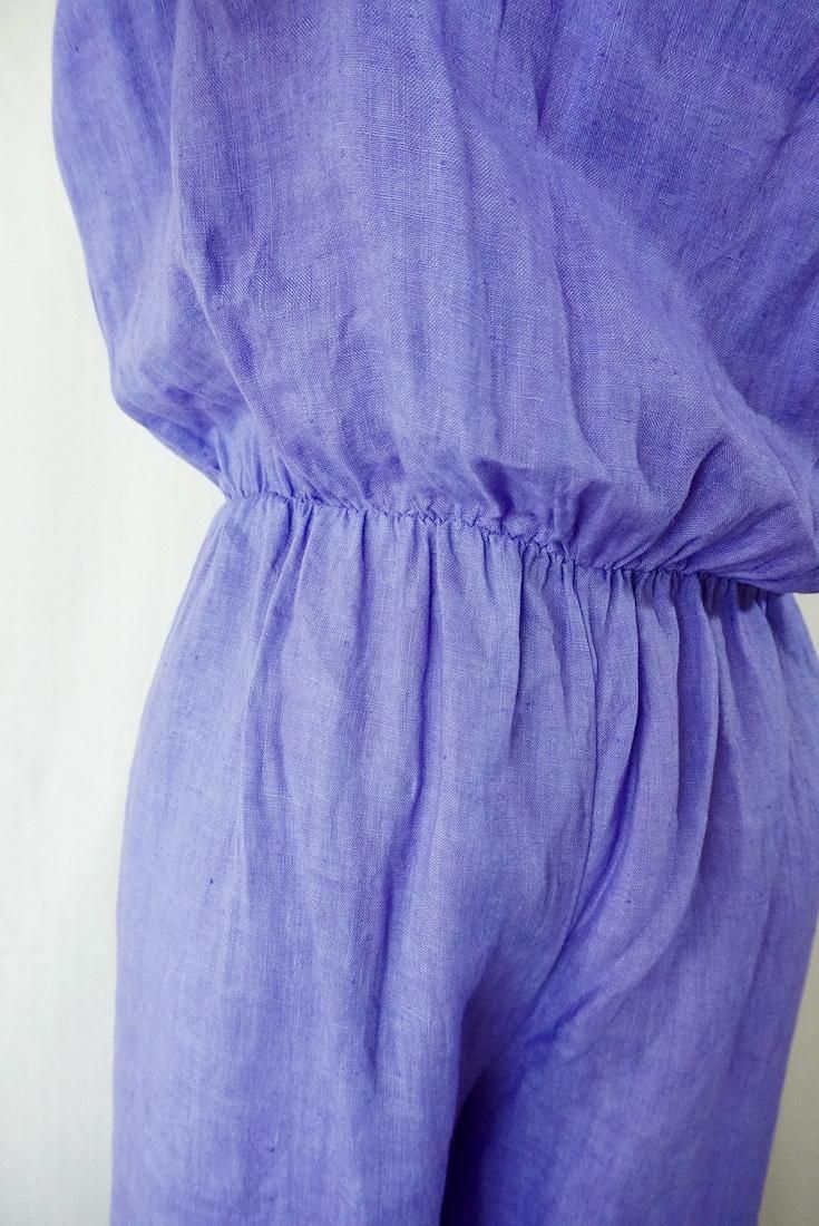 French Linen Bare top all in one