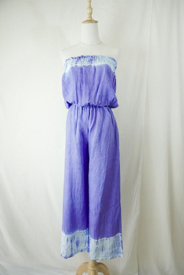 French Linen Bare top all in one