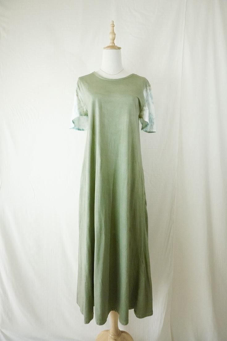 Cotton  Flare Long OP  Greentea x IceMint 