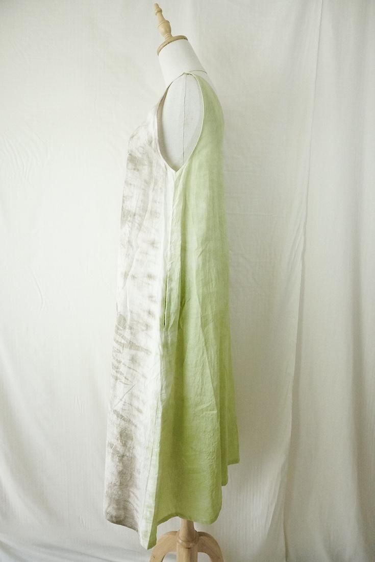 French Linen 2way op Greige x Olive
