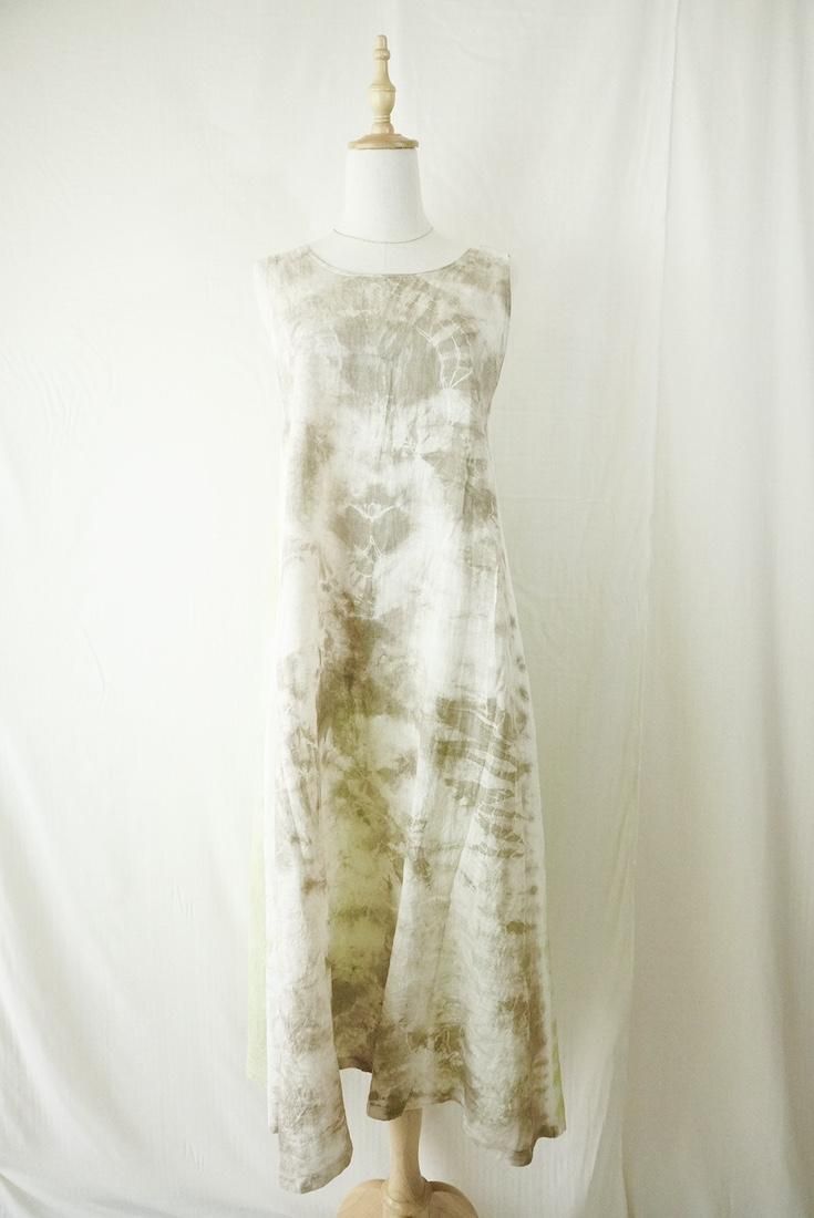 French Linen 2way op Greige x Olive