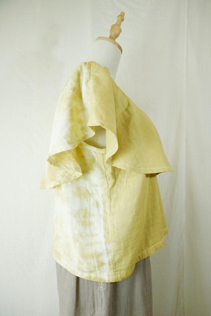 W-gauze Off shoulder top 