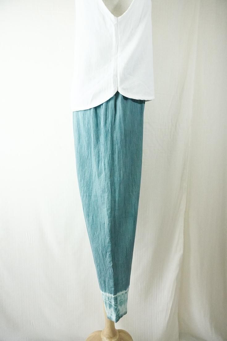 Organic cotton ¤ Lazy pants VintageBlue