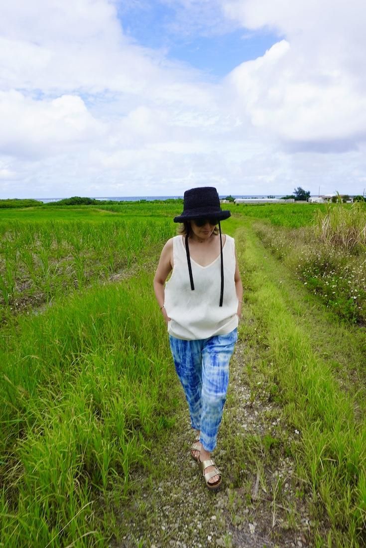 Organic cotton ¤ Lazy pants Leaf