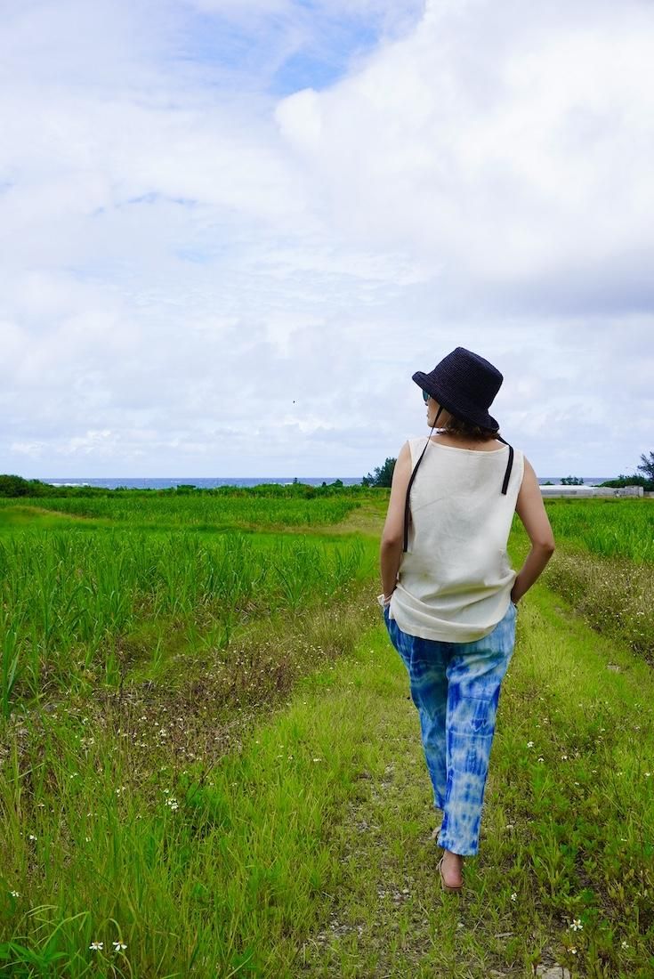 Organic cotton ¤ Lazy pants Leaf