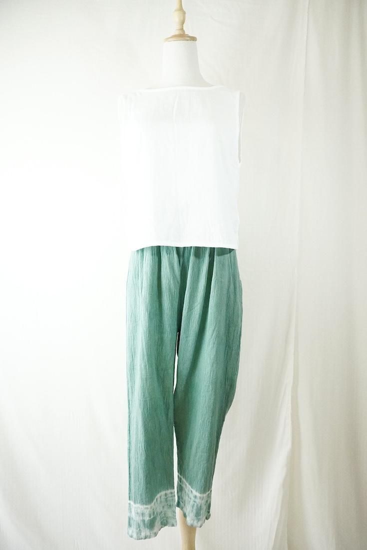 Organic cotton ¤ Lazy pants Leaf