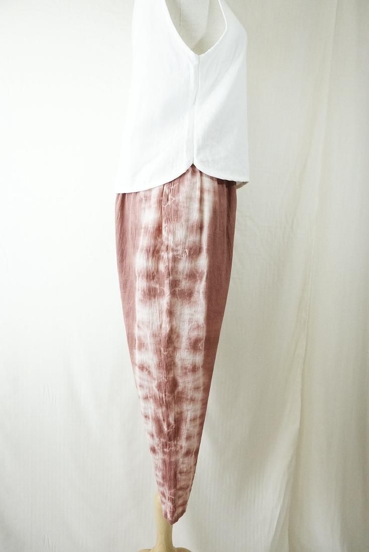 Organic cotton ¤ Lazy pants Bordeaux