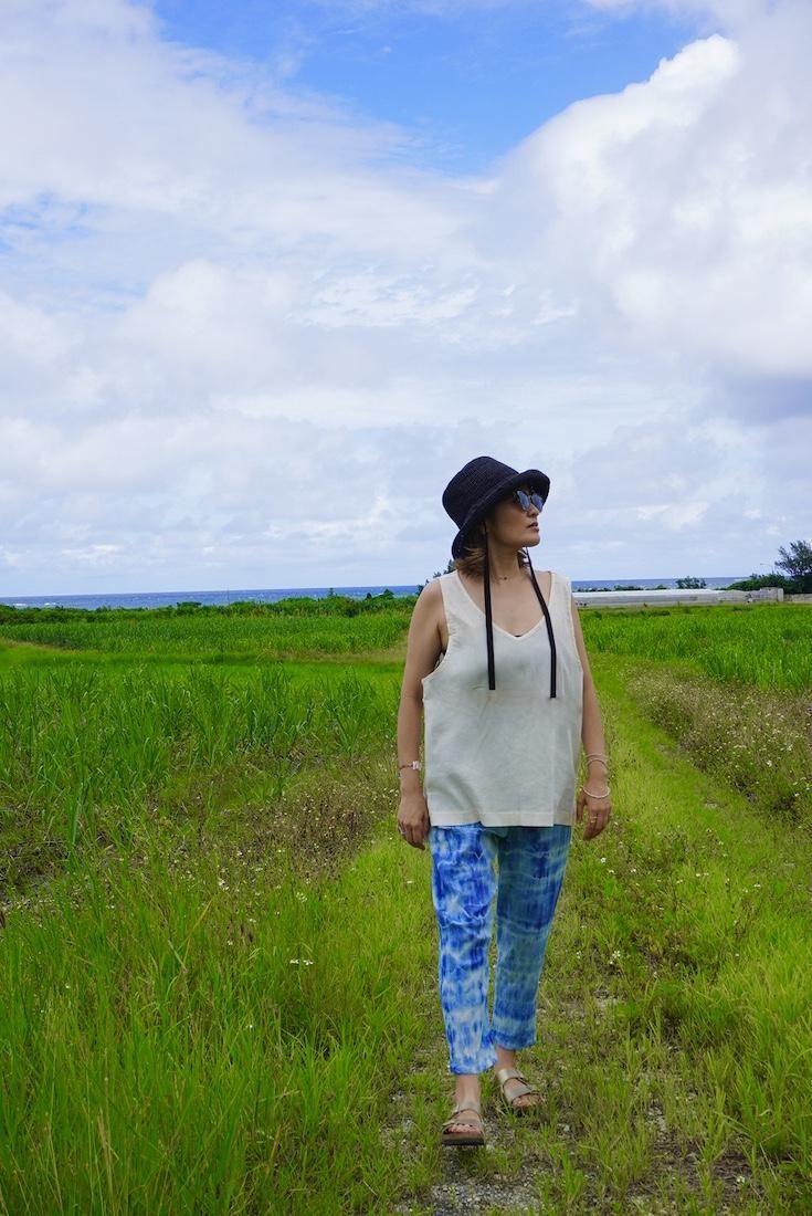 Organic cotton ¤ Lazy pants Bordeaux