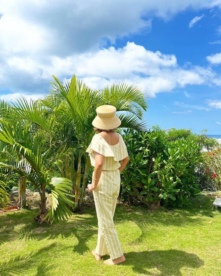 WASHI Cotton Off shoulder top 