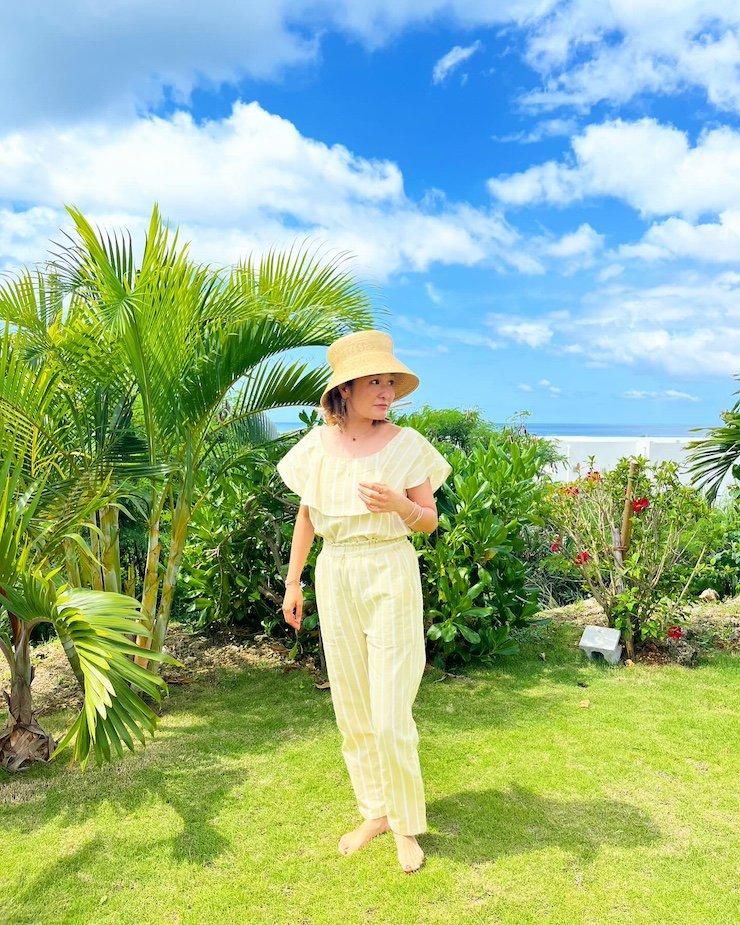 WASHI Cotton Off shoulder top 
