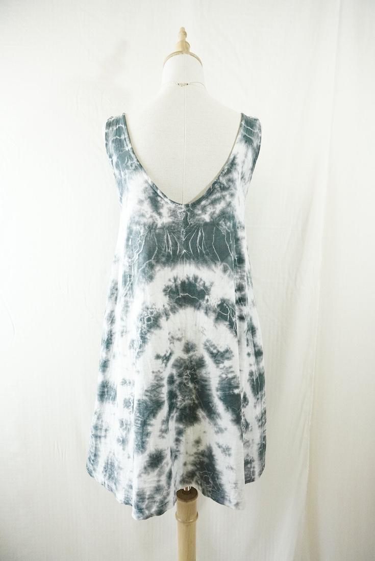 W-gauze Tank OP  Black
