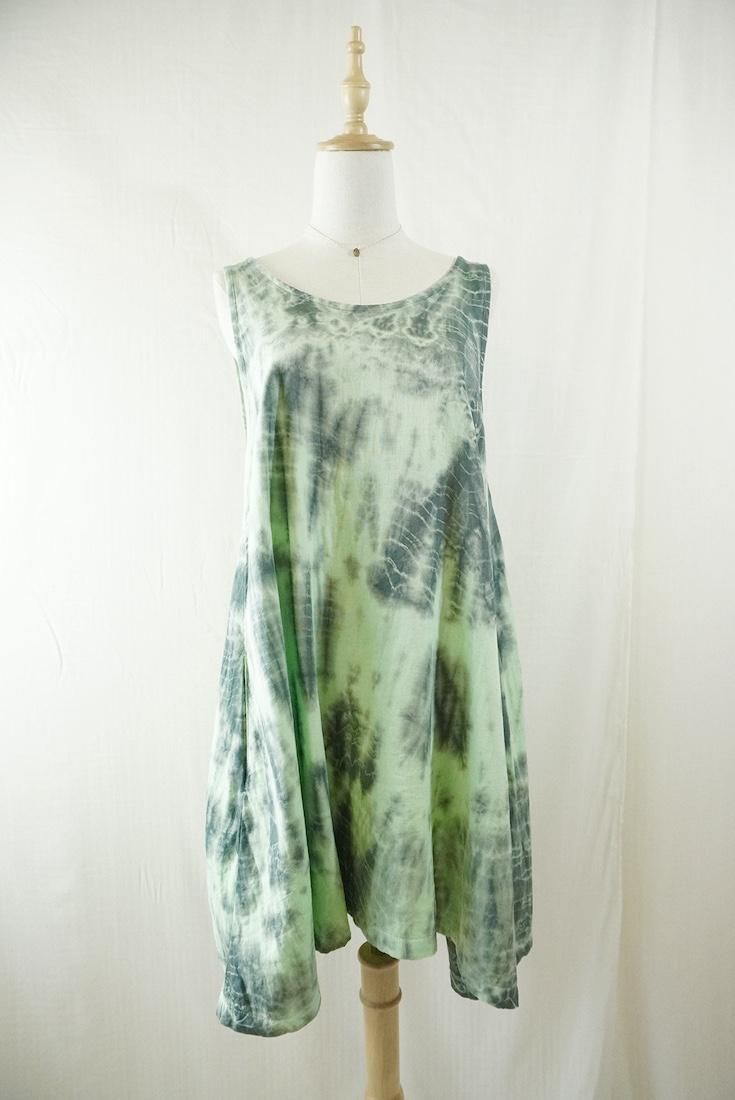 W-gauze Tank OP  Babyleaf x Black