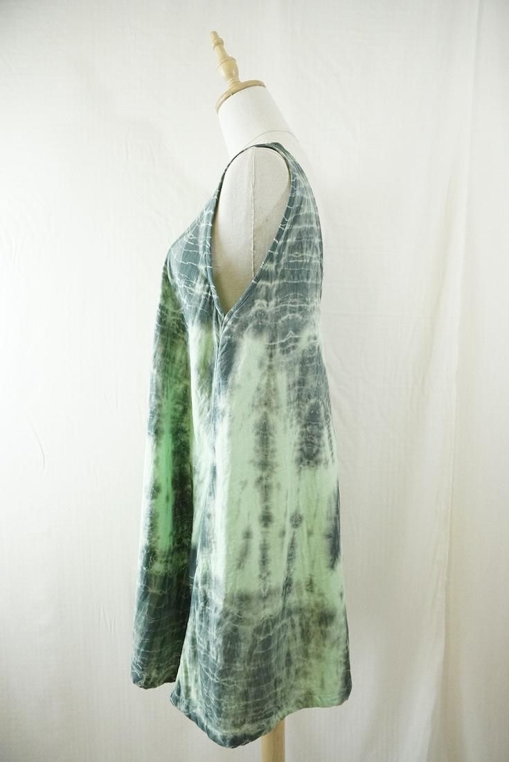 W-gauze Tank OP  Babyleaf x Black