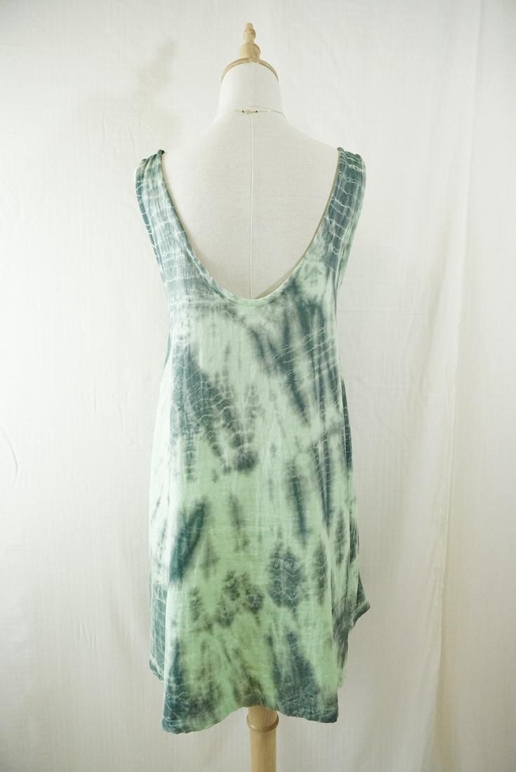 W-gauze Tank OP  Babyleaf x Black